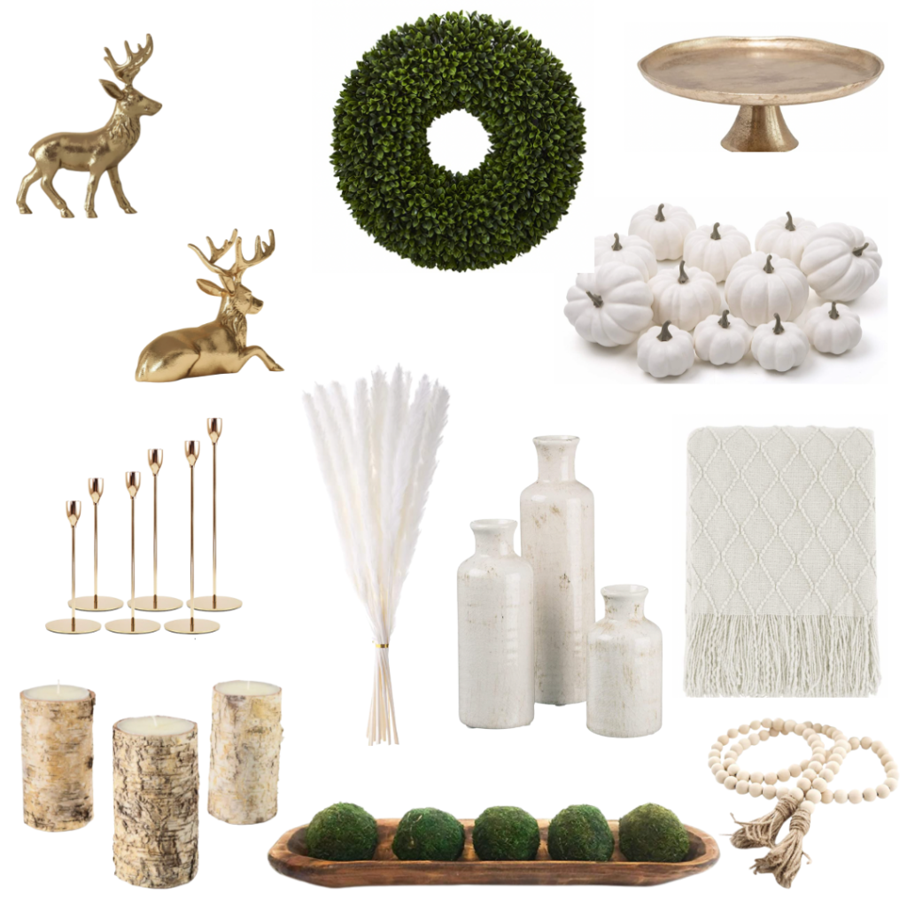 Holiday Decor Inspiration: Festive Fall Neutrals